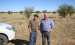  Liontown managing director David Richards (left) and chairman Tim Goyder