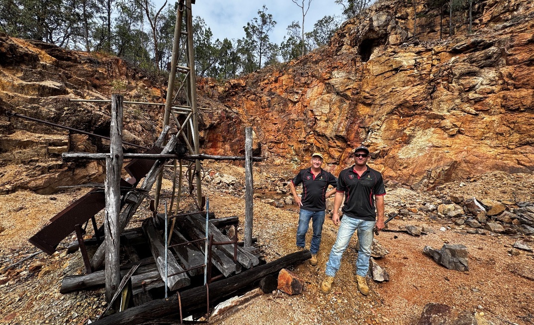 A 1980s shaft within Tartana's Queensland portfolio