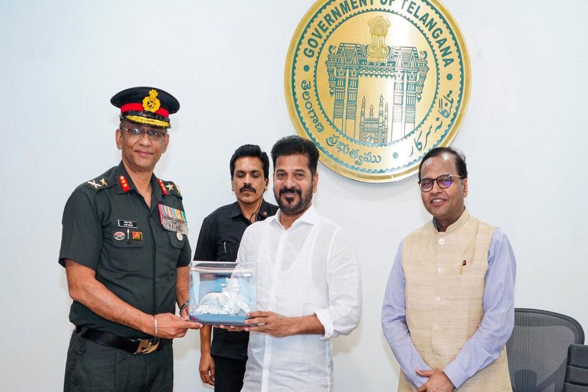 Telangana CM holds "Civil Military Liaison Conference" in Hyderabad
