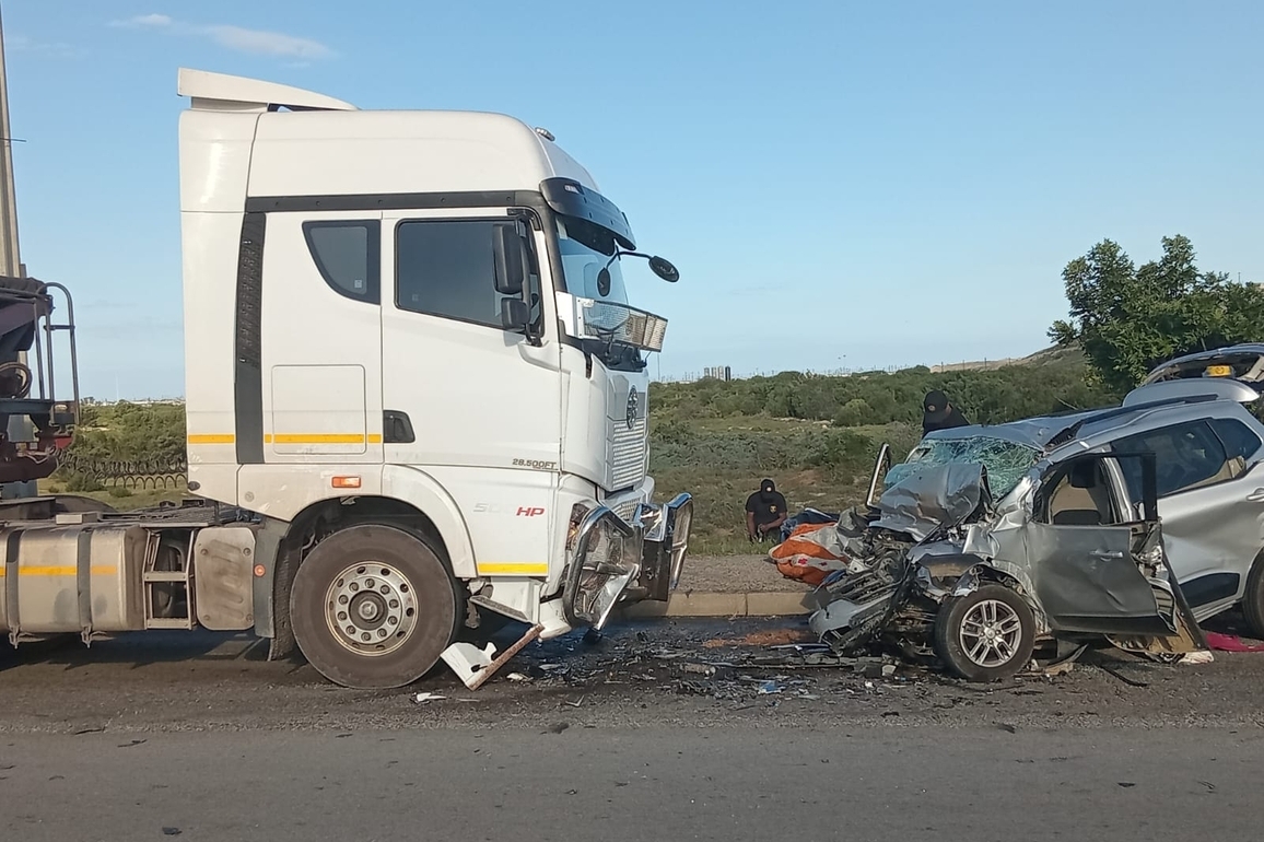 SOUTH AFRICA-EASTERN CAPE-GQEBERHA-ROAD ACCIDENT