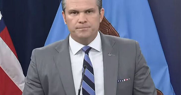 US Secretary of War Pete Hegseth calls Iran conflict "a gift to the world"