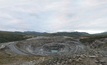 The main pit at OceanaGold's Didipio gold mine in the Philippines