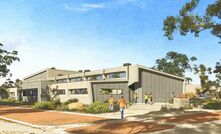 An artist's impression of the trades workshop at the Kalgoorlie TAFE campus.