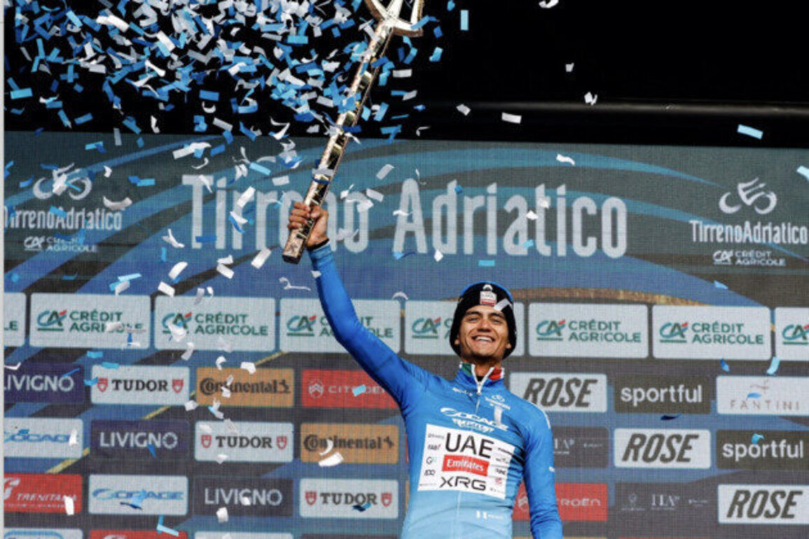 UAE Team Emirates' Del Toro crowned champion of Tirreno-Adriatico
