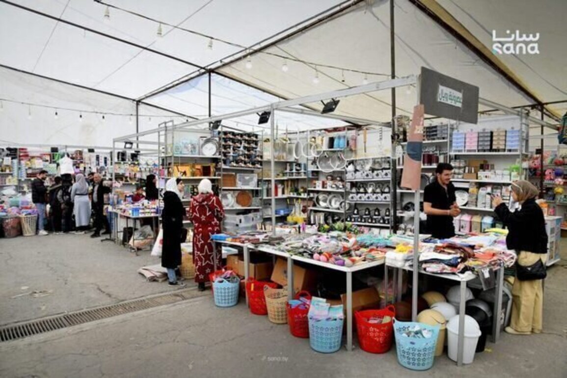 The Good for Good People shopping festival opens in Damascus