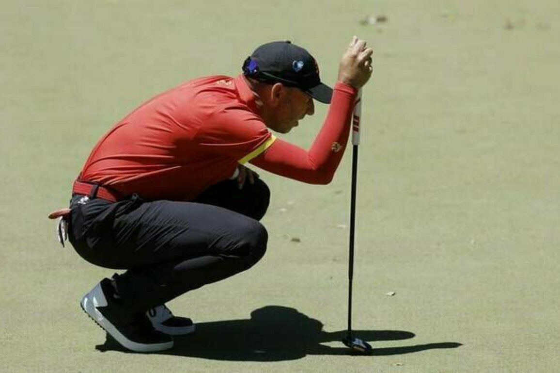 Sergio Garcia breaks driver in anger, still turns in best round at The Open