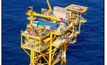 Byron's newly acquired and refurbished platform will be used to develop the well should the company make a commercial discovery. Image obtained: Byron Energy.