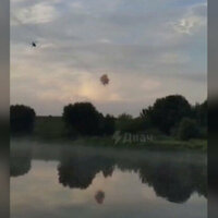 Russian 'alligator' obliterates Ukrainian drone (VIDEO)