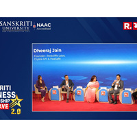Sanskriti University Champions India's Startup Revolution at Sanskriti Business & Leadership Conclave 2.0