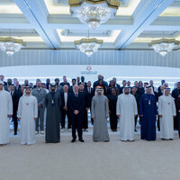 Hamdan bin Mohammed meets with FIFA President on sidelines of World Sports Summit in Dubai