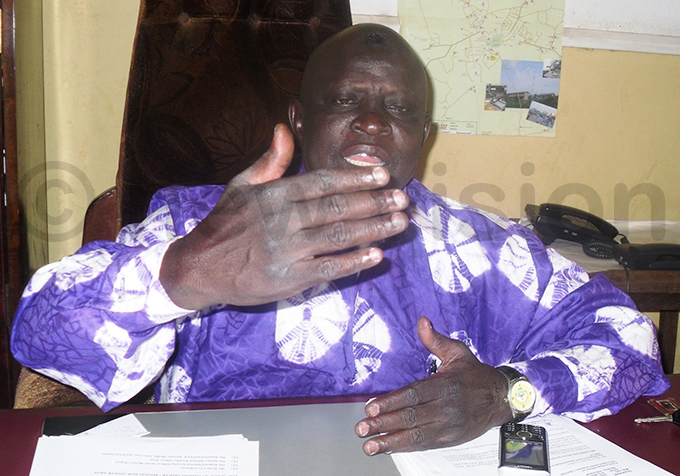 biriga speaks to ew ision in 2014 during his brief spell as umbe resident district commissioner