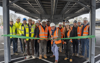 Solar carport opens at Legoland Windsor