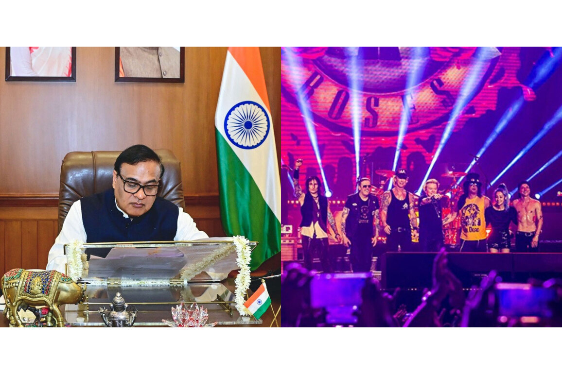 'Assam's rise as global live entertainment destination continues': CM Sarma on Guns N' Roses Guwahati concert