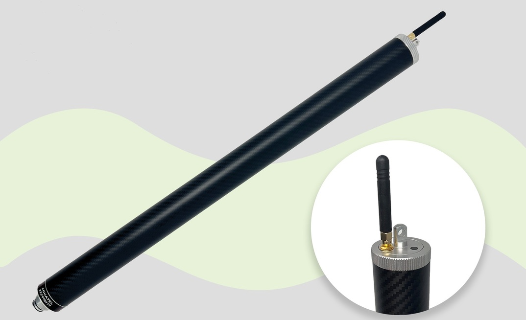 the Aquatel features 4G modem communications, a built-in GPS receiver, and a barometric pressure sensor for location and parameter compensation