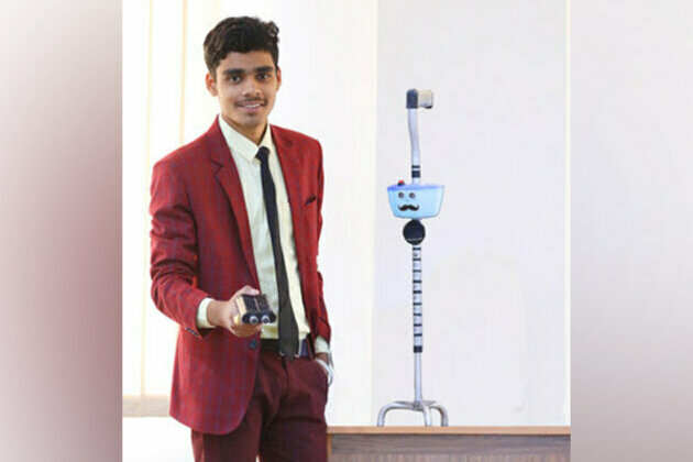 Chandigarh University student invents AI-based Smart Stick 'Netra' to make visually-impaired people self-reliant