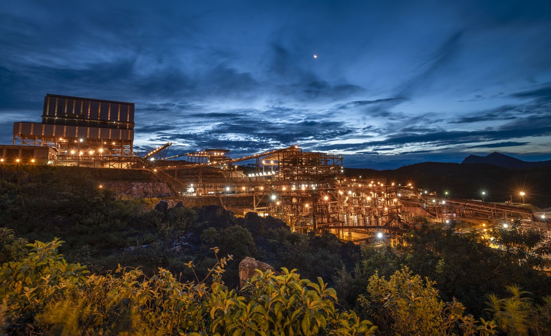 Complexo de minério de ferro Minas-Rio, da Anglo American