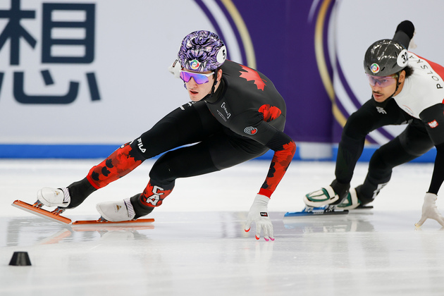 (SP)CHINA-BEIJING-SHORT TRACK SPEED SKATING-WORLD CHAMPIONSHIPS-MIXED TEAM RELAY SEMIFINALS (CN)