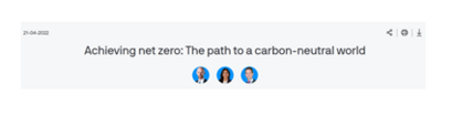 Overcoming geopolitical challenges of achieving net-zero  