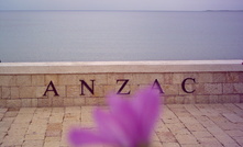 An Anzac memorial at Canakkale in Turkey.