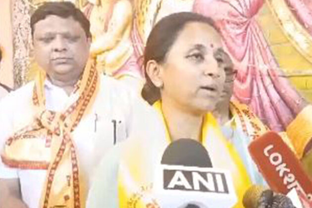"Pray farmers get justice, people relief from inflation": Supriya Sule amid Ganesh Chaturthi celebrations