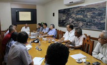 Reunião entre a diretoria da Acia e representantes da Vale em Araxá.