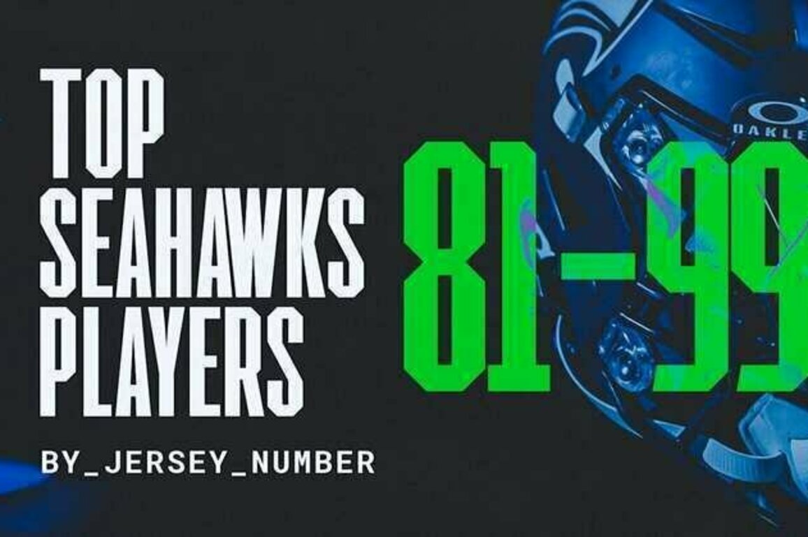 Top Seahawks Players By Jersey Number: 81-99