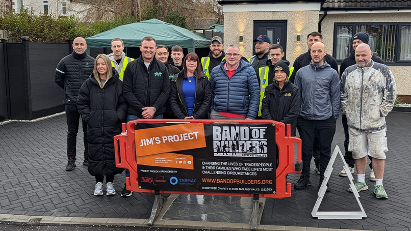 BoB completes project for roofer with broken back