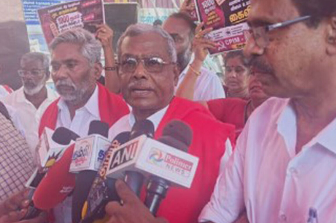 "If prices rise every four days, how can people survive?": CPI(M)'s Shanmugam demands roll back of fuel price hike