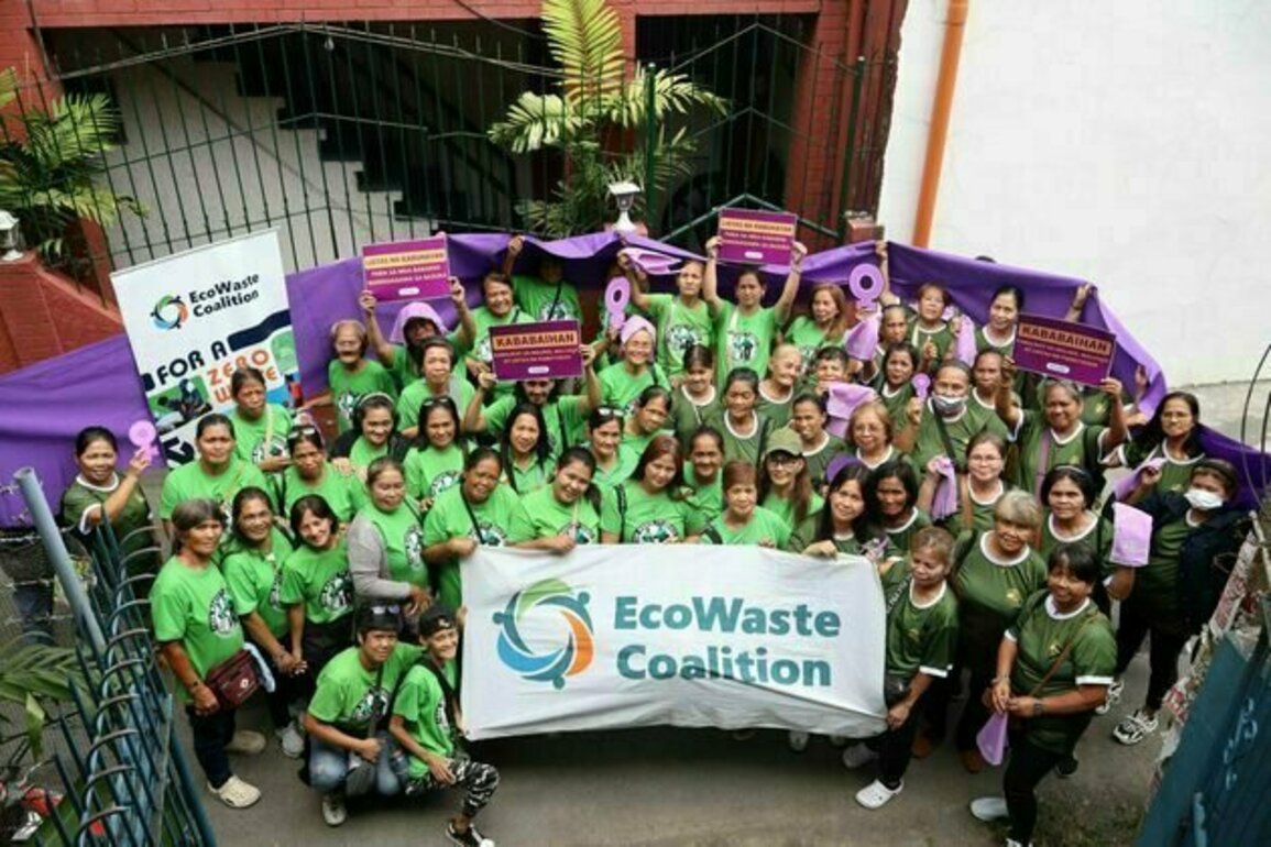 EcoWaste Coalition Honors Women Waste Workers