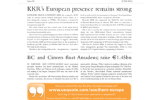 Southern Europe unquote" June 2010