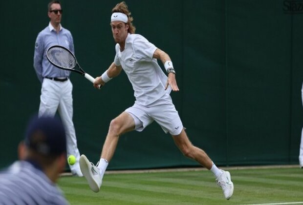 Wimbledon: Andrey Rublev downs Max Purcell to reach second round