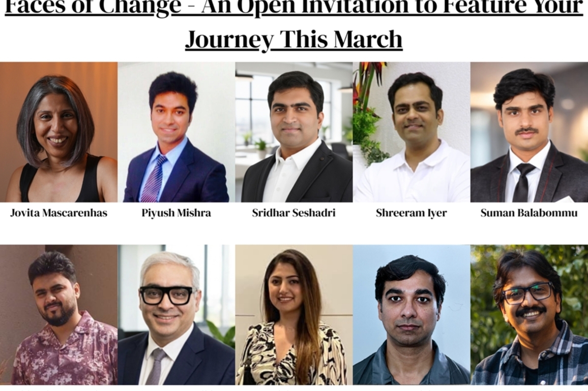 Faces of Changes - The Journeys of Visionary Founders This March