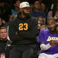 Winded LeBron James practices with Lakers, season debut Tuesday on table