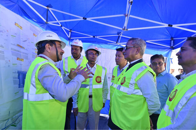 Sikkim Governor reviews progress of Sivok-Rangpo railway line project