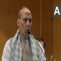 "Writing new story of development": Rajnath Singh hails CM Yogi Adityanath for law and order in UP