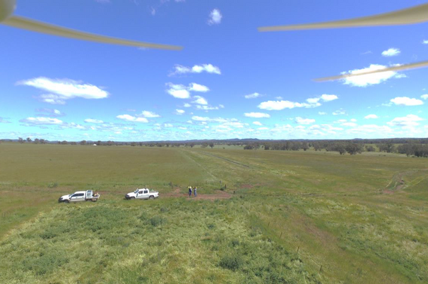 An aerial shot of ASM's Dubbo project.