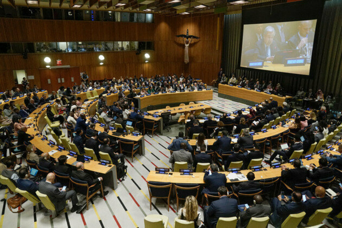 Saudi-French led UN conference seeks revival of two-state solution