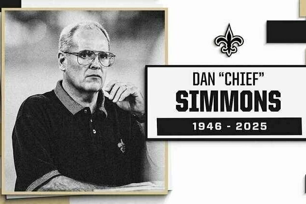 New Orleans Saints mourn the loss of Dan Simmons