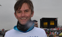 Rudridge supports customer's bid to take on marathon challenge