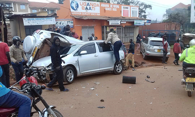 Rider killed in 10-car pileup Rider killed in 10-car pileup