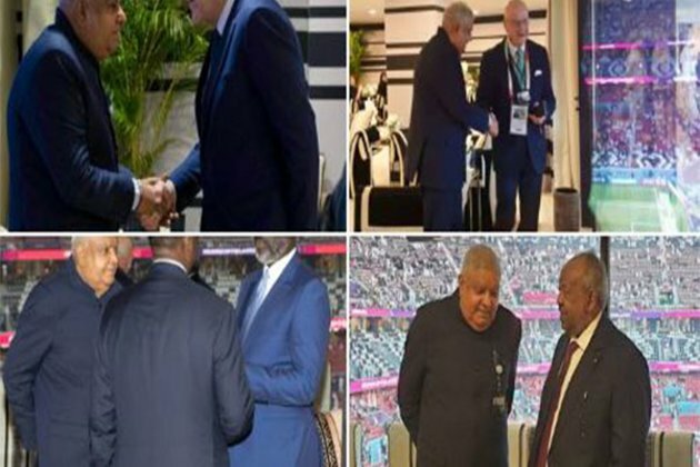 VP Dhankar meet world leaders on sidelines of FIFA World Cup Qatar 2022