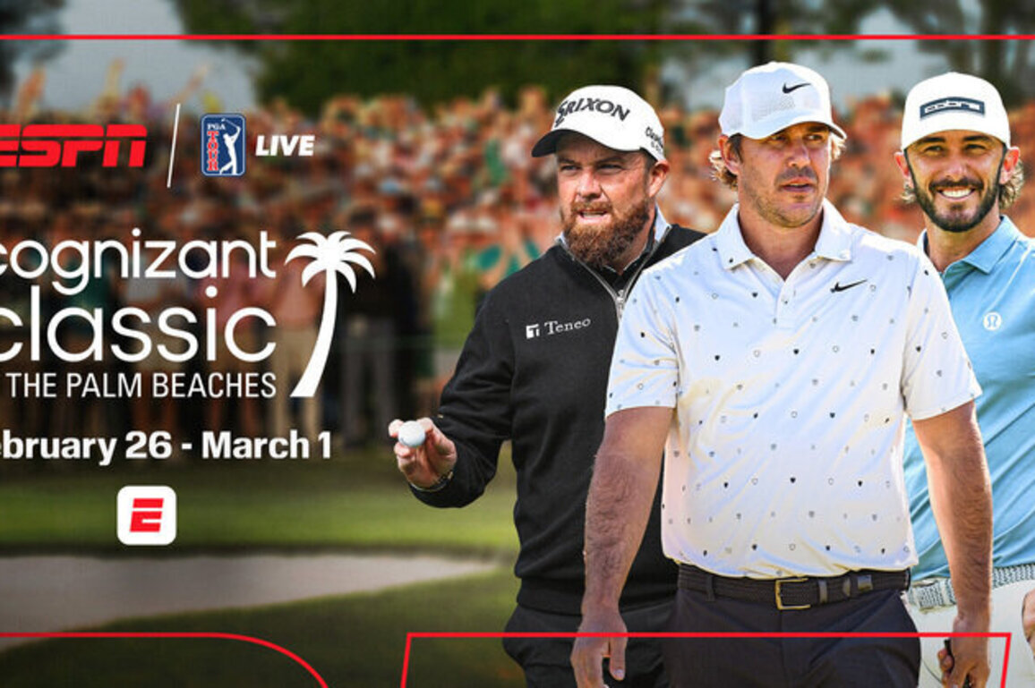 PGA TOUR LIVE on the ESPN App begins Florida Swing with Cognizant Classic in The Palm Beaches
