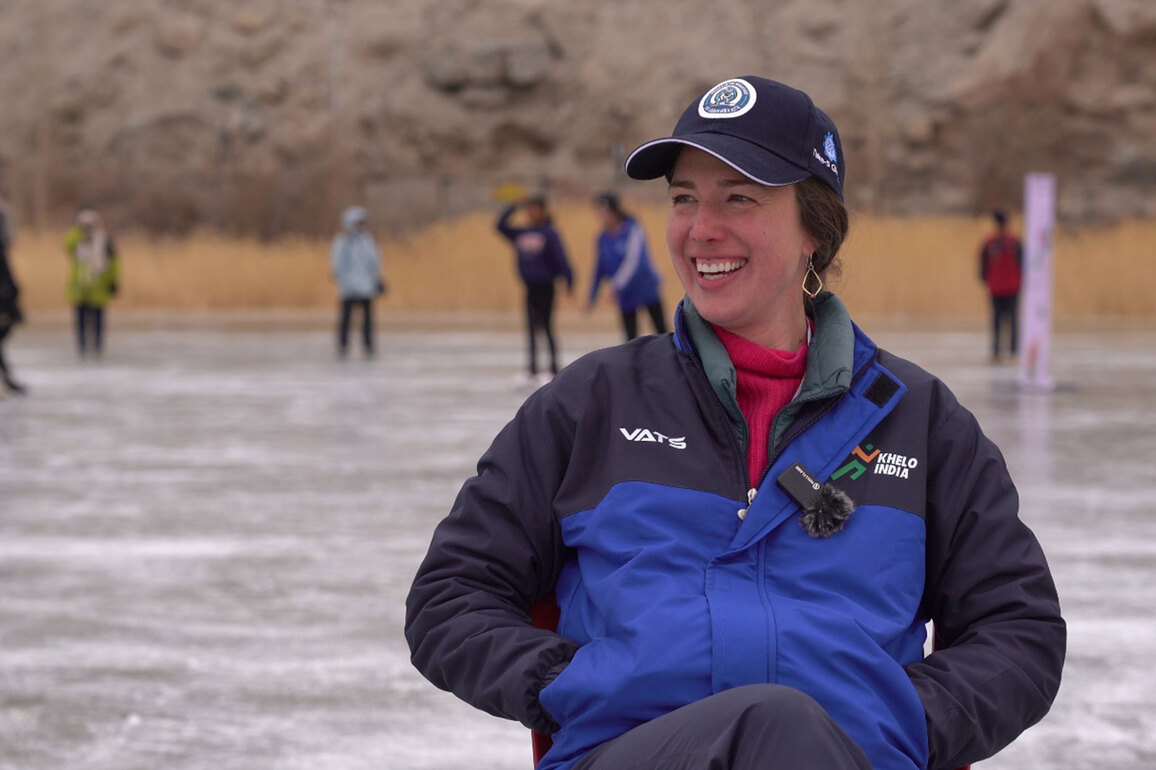 How Ladakh lover from US, coach Natalie Falsgraf giving back to local community through her figure skating expertise