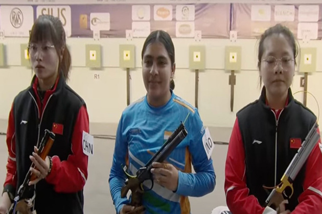 ISSF WC: Suruchi arrives with gold in women's air pistol