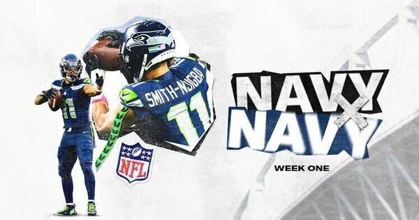 Seahawks To Wear All-College Navy Uniforms vs. Patriots In Week 1