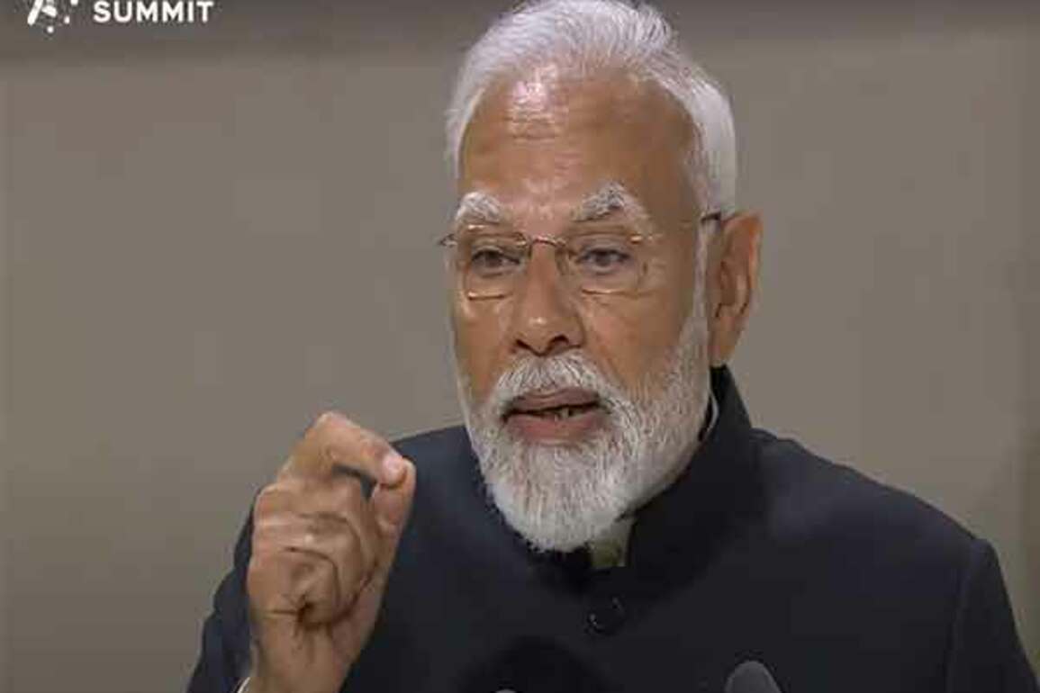 PM Modi highlights threat of deepfakes and disinformation, urges to democratise AI technology