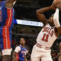 Nikola Vucevic pours in 28 to help Bulls get by Pistons