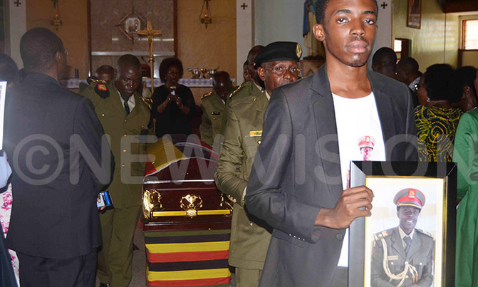 UPDF mourns Lt Col Charles Ddamulira UPDF mourns Lt Col Charles Ddamulira