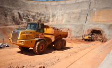  Diesel trucks were used in the mine's construction