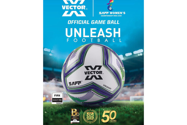 Vector X the Ball Partner of SAFF; Unveils New "Unleash Football" Campaign with Women's Football Team in Goa